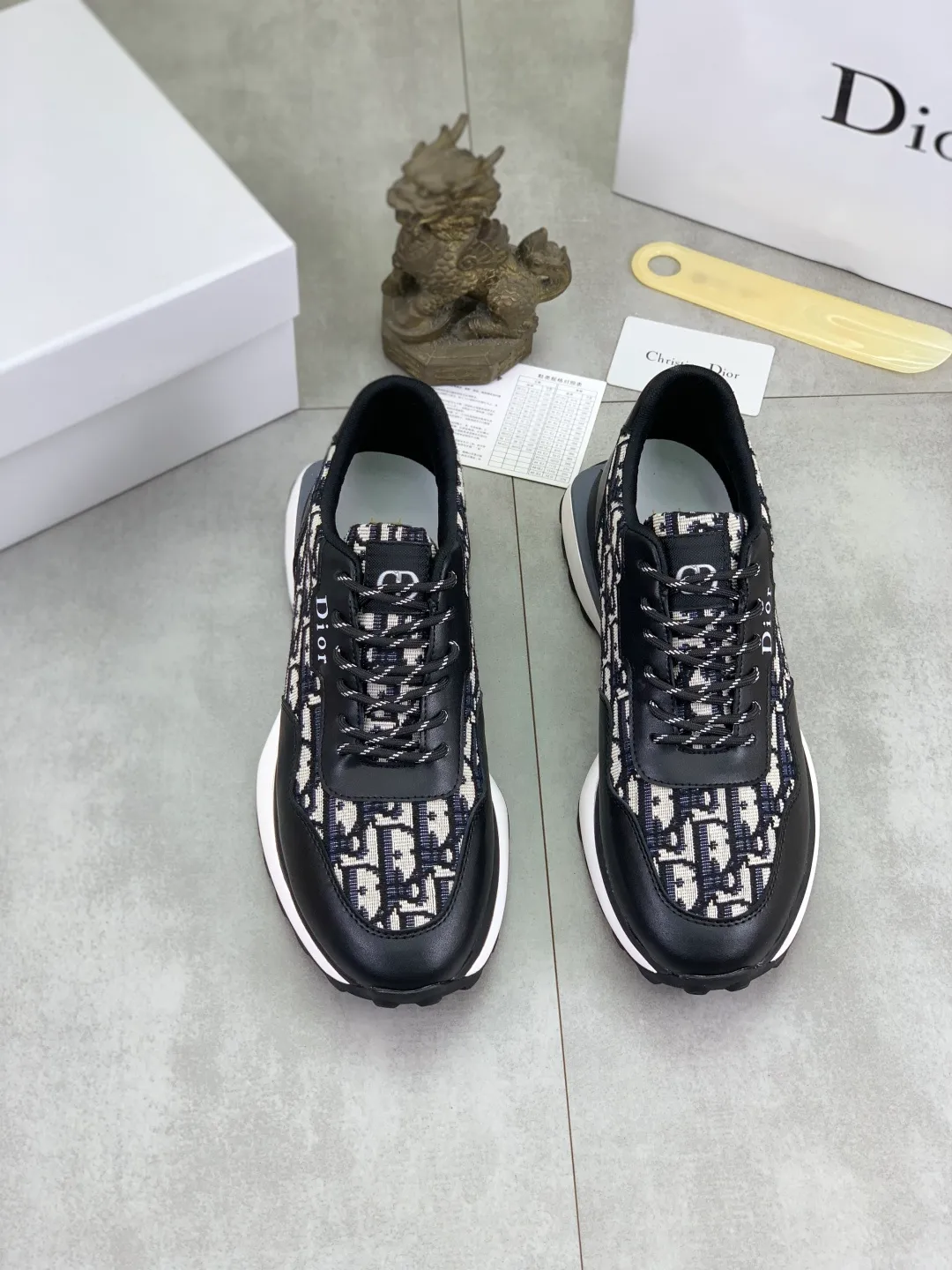 Men's Men's Shoes💰P440💰[New Style]🆘[Dior] 2025 Dior Original Lace-up Low-top Men's Shoes Classic casual shoes 🔥This model is the official classic model, with high quality and made by famous original designers. It is made of high-quality cowhide with original materials➕Comfortable and breathable mesh lining➕Pigskin insole. The perfect last shape and generous and fashionable design have attracted many consumers. Suitable for drivers to drive🚗. What you want is the highest quality in the market. Color: 3️⃣Color code number: 38--44 (45 customized)